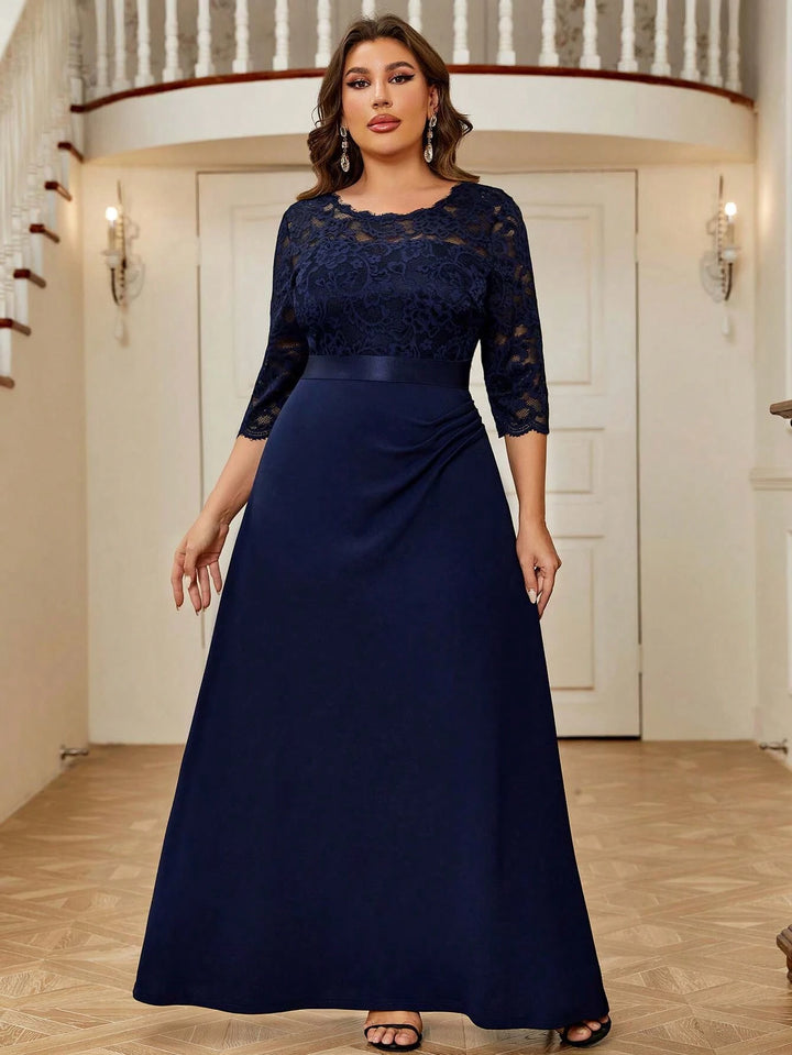 Rochie maxi SHEIN, albastru