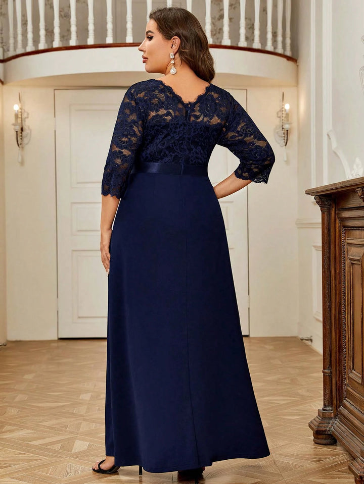 Rochie maxi SHEIN, albastru