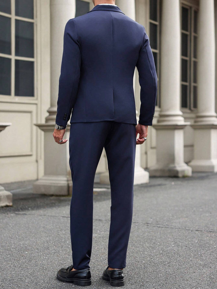 Costum SHEIN, bleumarin