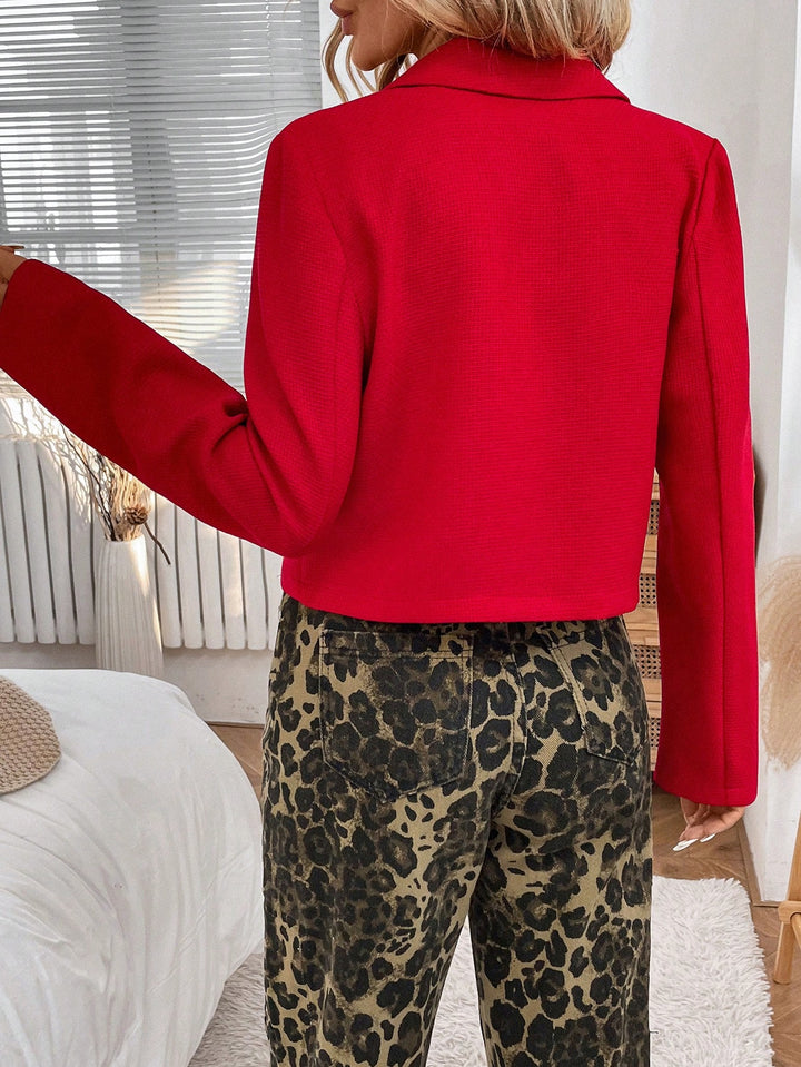 Jachetă SHEIN, roșu