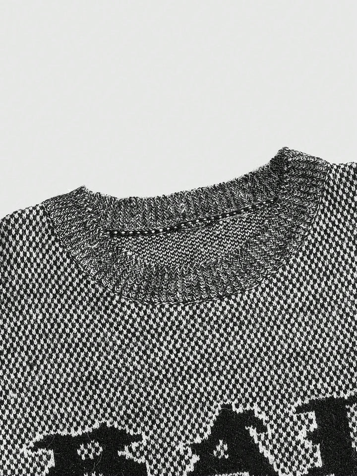 Pulover SHEIN, negru
