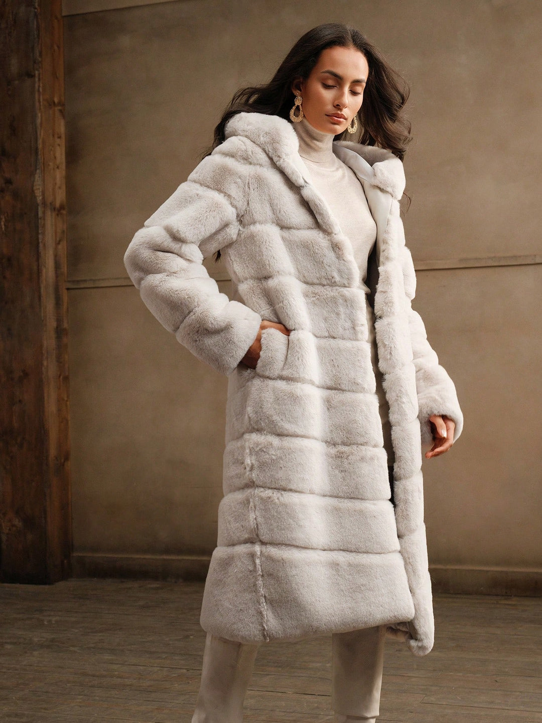 Palton SHEIN, portocaliu