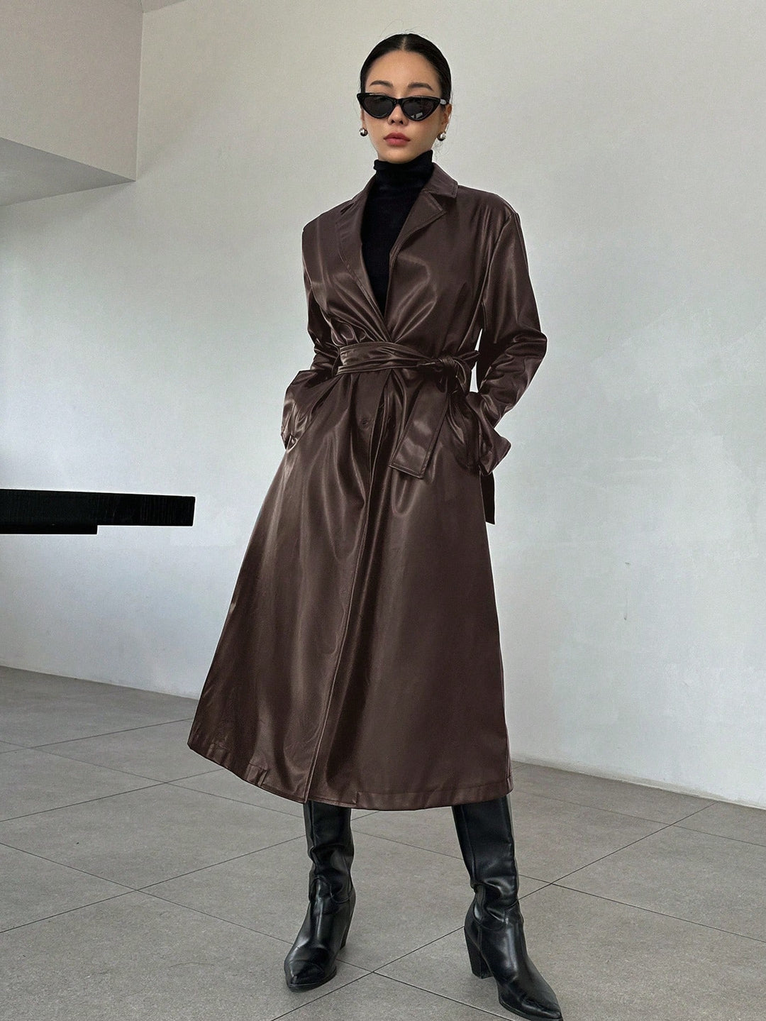 Trench SHEIN, maro
