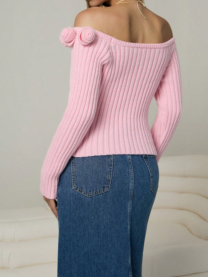 Pulover SHEIN, roz