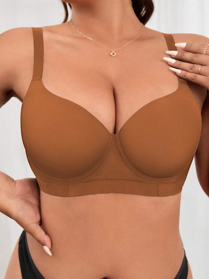 SHEIN Bra, Brown