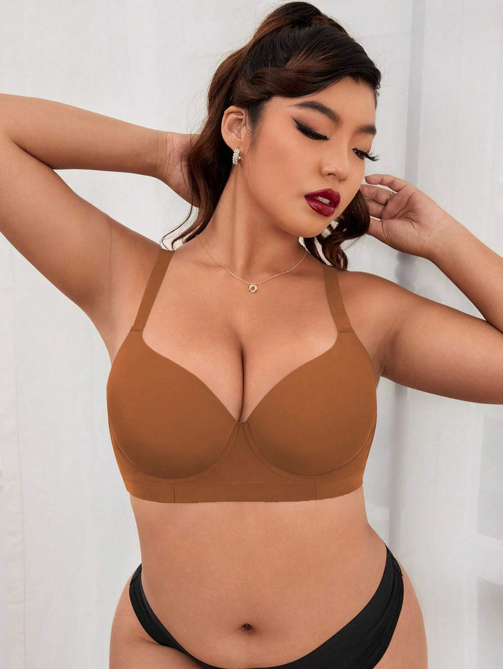 SHEIN Bra, Brown