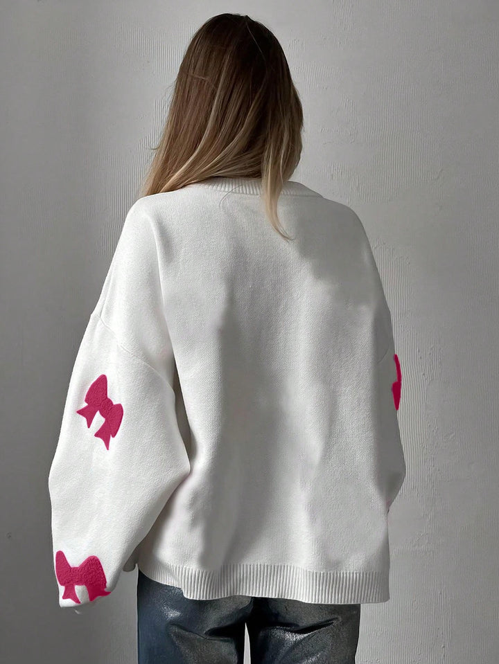 Pulover SHEIN, alb