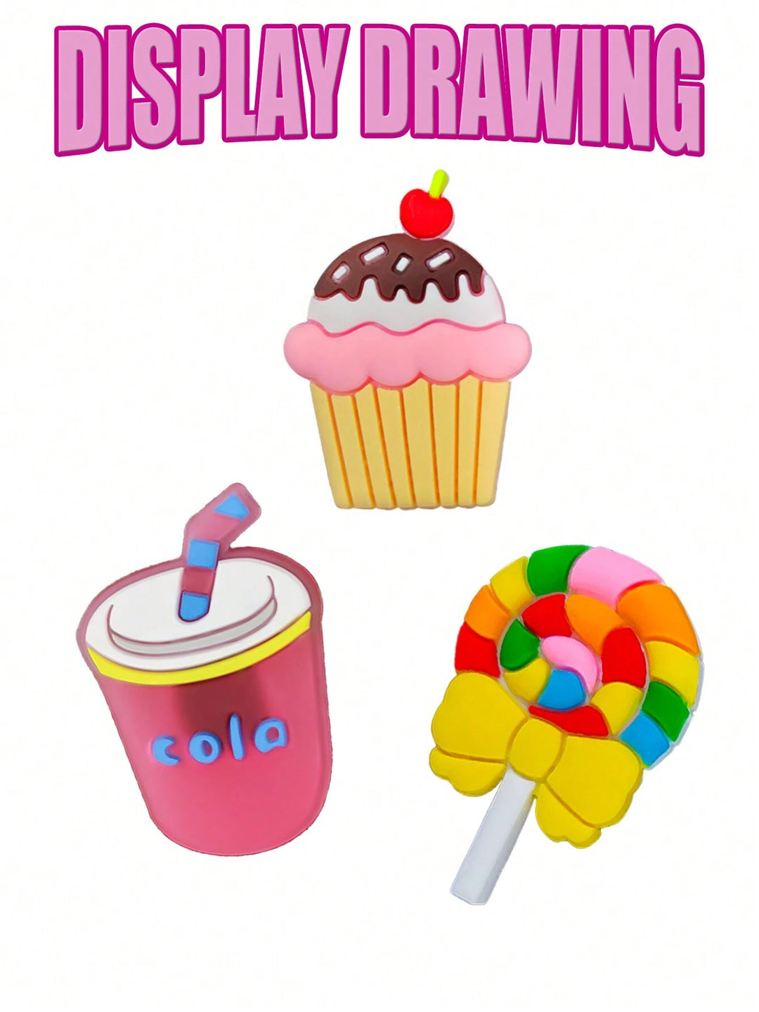 Set accesorii pentru crocs SHEIN, mix culori