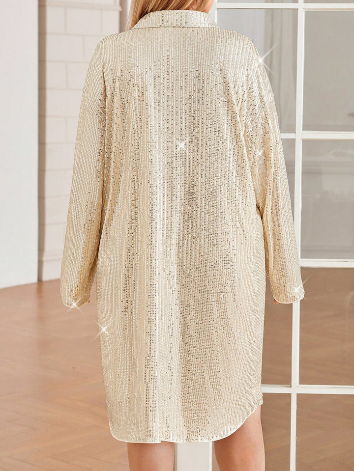 Rochie SHEIN, auriu