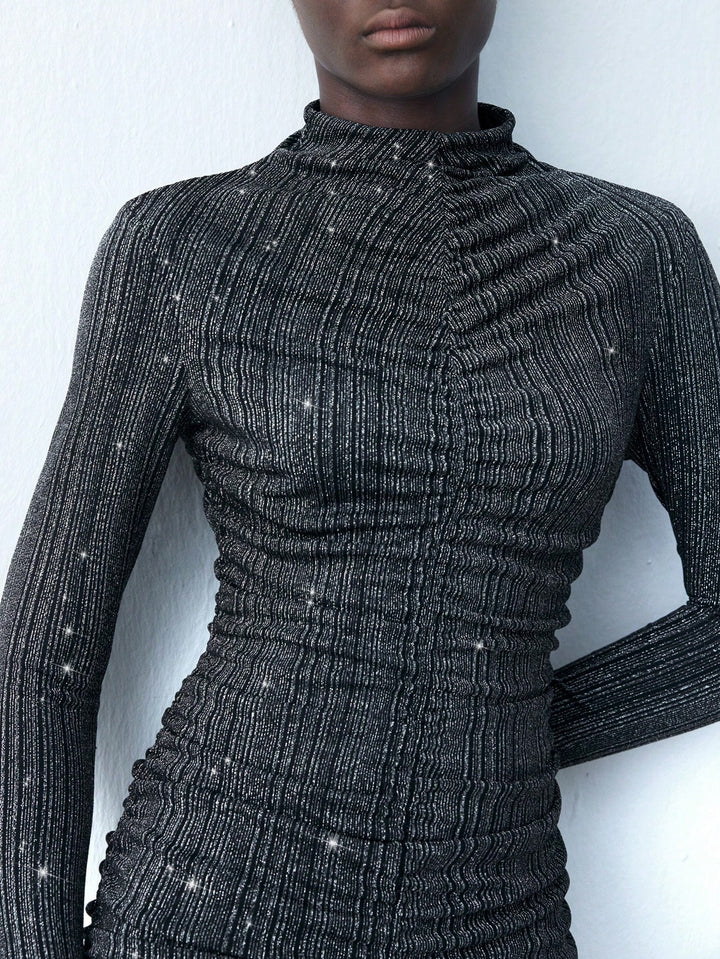 SHEIN mini ruha, fekete