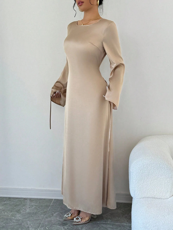 Shein maxi ruha, bézs