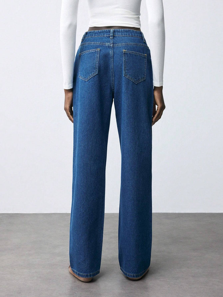 Jeans SHEIN, albastru