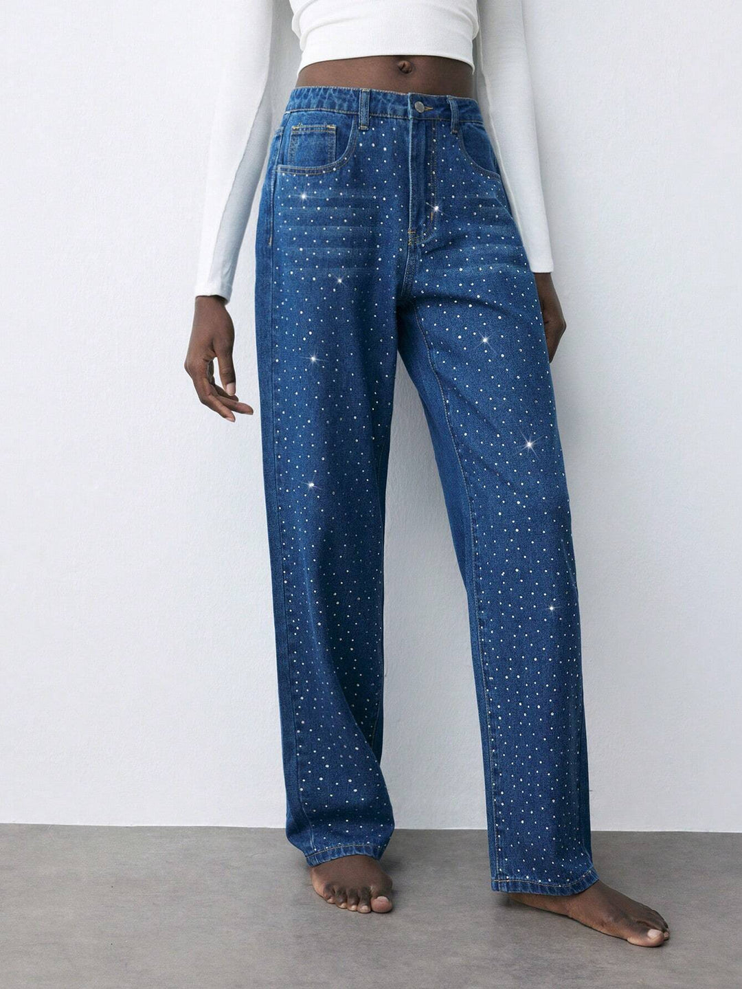 Jeans SHEIN, albastru