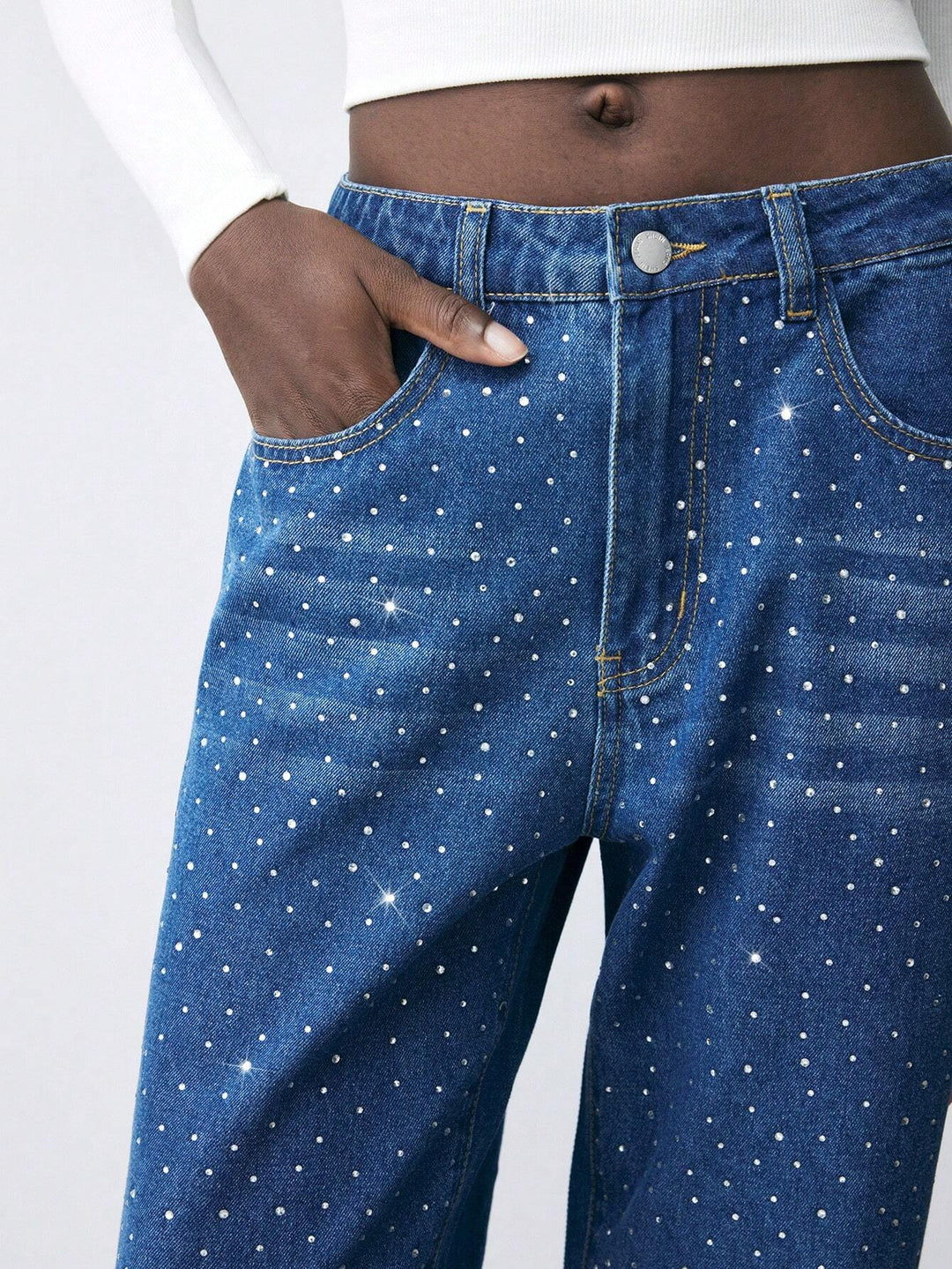 Jeans SHEIN, albastru