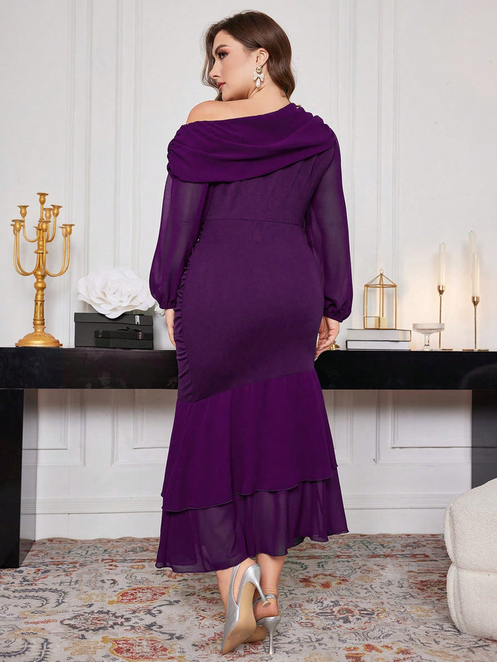 Rochie SHEIN, vișiniu