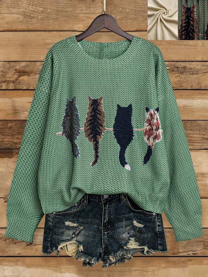 Pulover Shein, Verde
