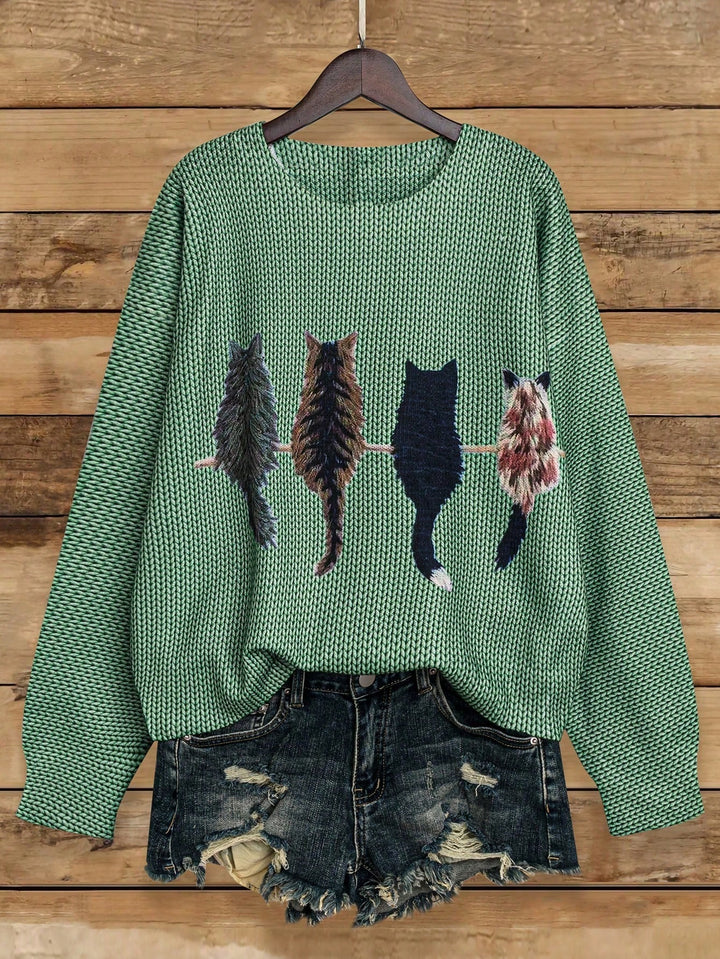 Pulover Shein, Verde