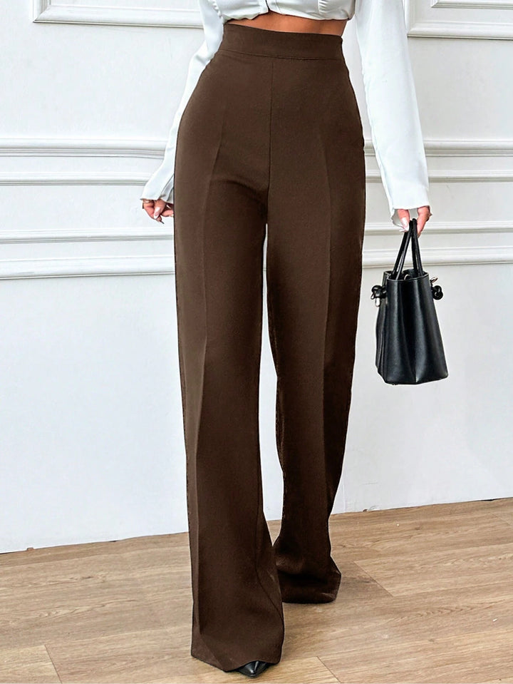 Pantaloni SHEIN, maro