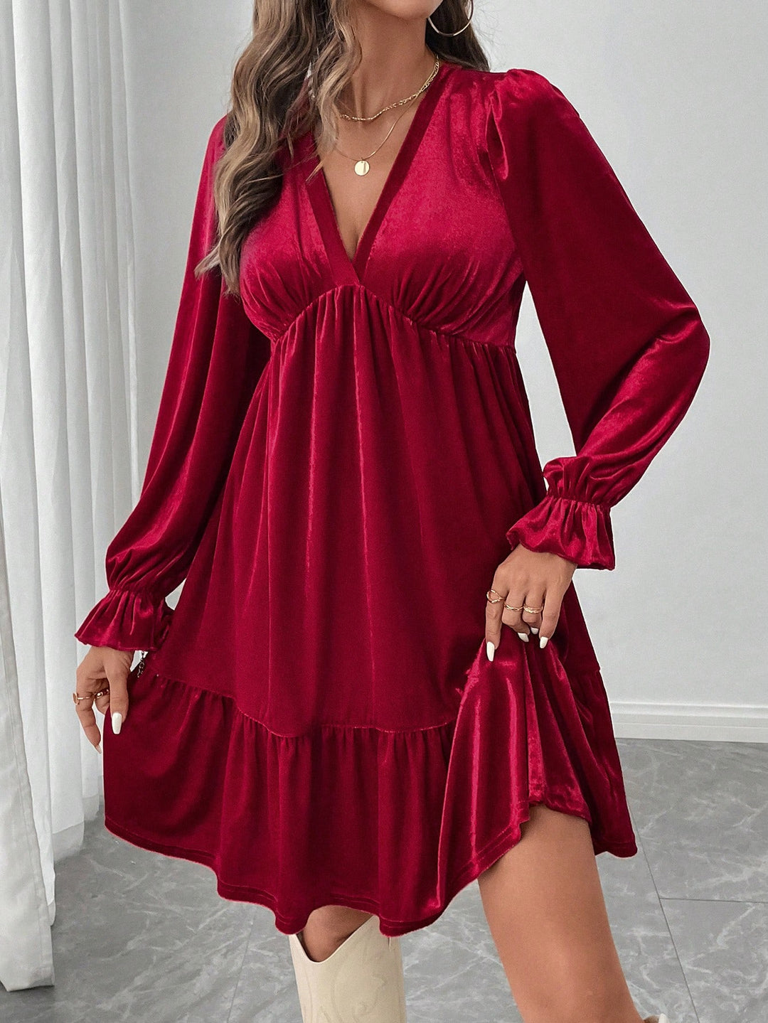 Rochie mini SHEIN, roșu