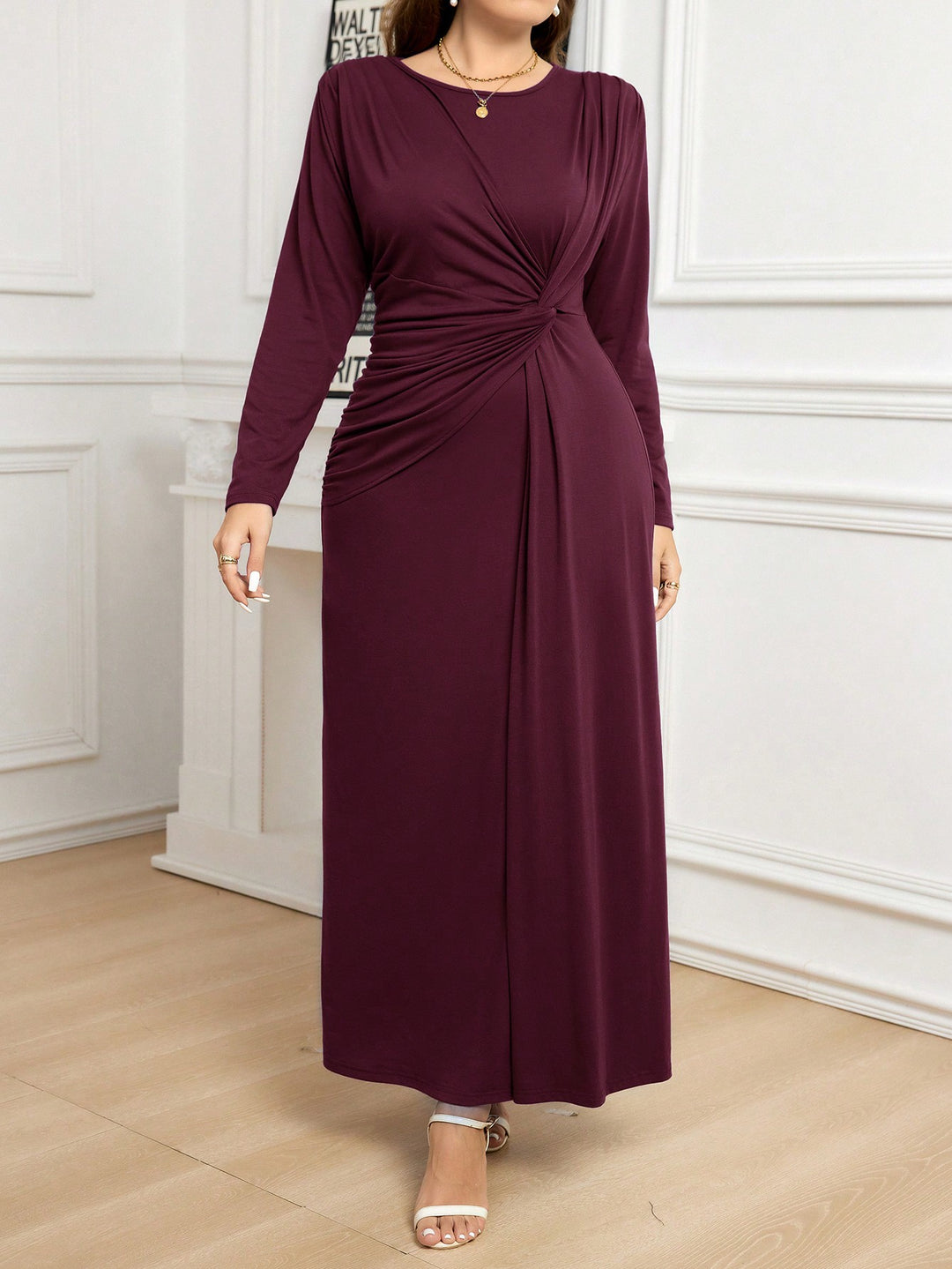 Rochie SHEIN, vișiniu