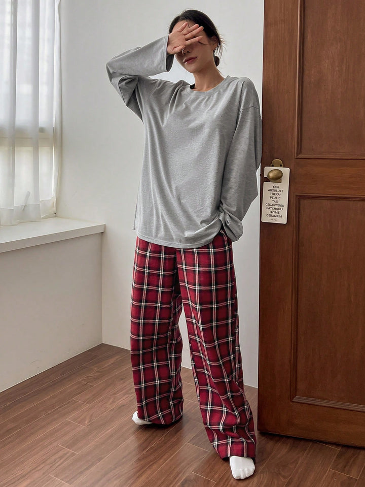 Set pijamale SHEIN, gri