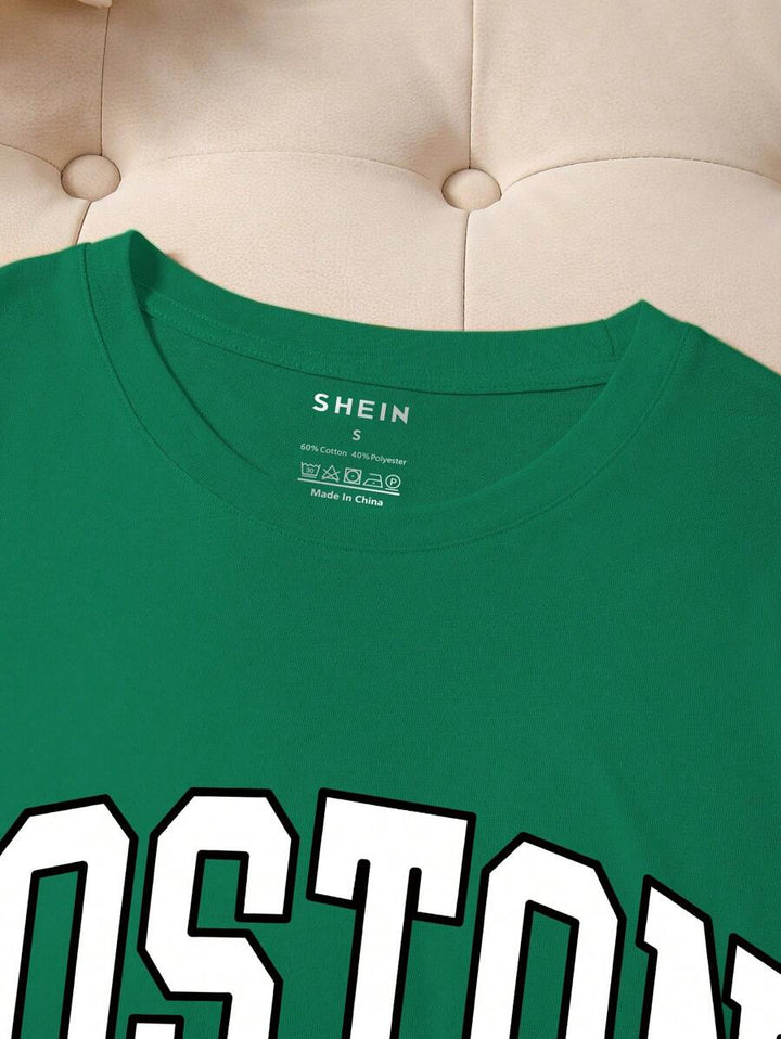 Tricou SHEIN, verde