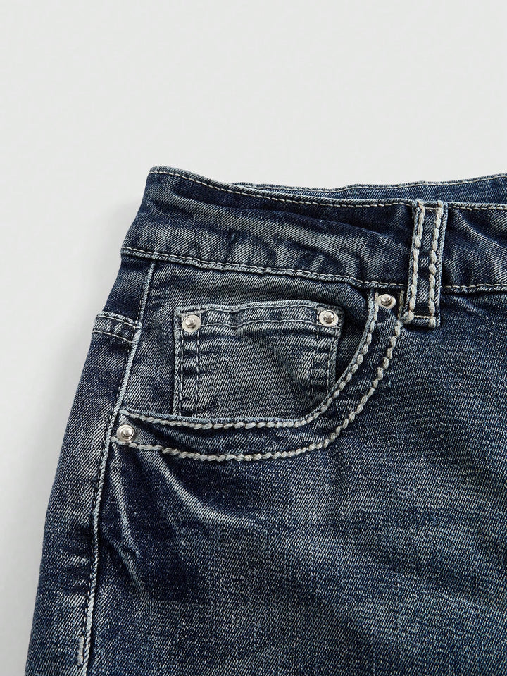 Jeans SHEIN, albastru