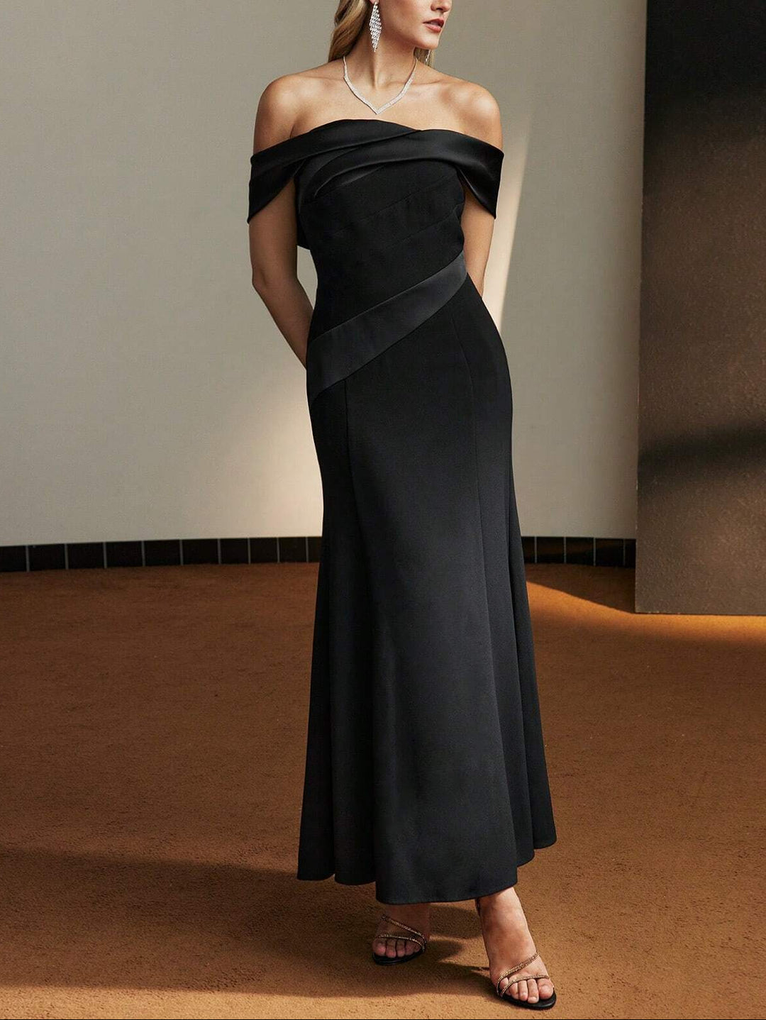 Rochie maxi Shein, negru