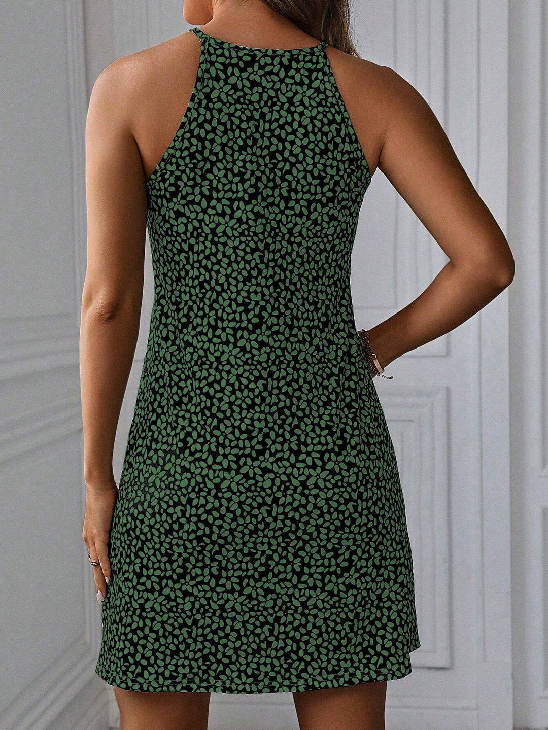SHEIN mini ruha, zöld