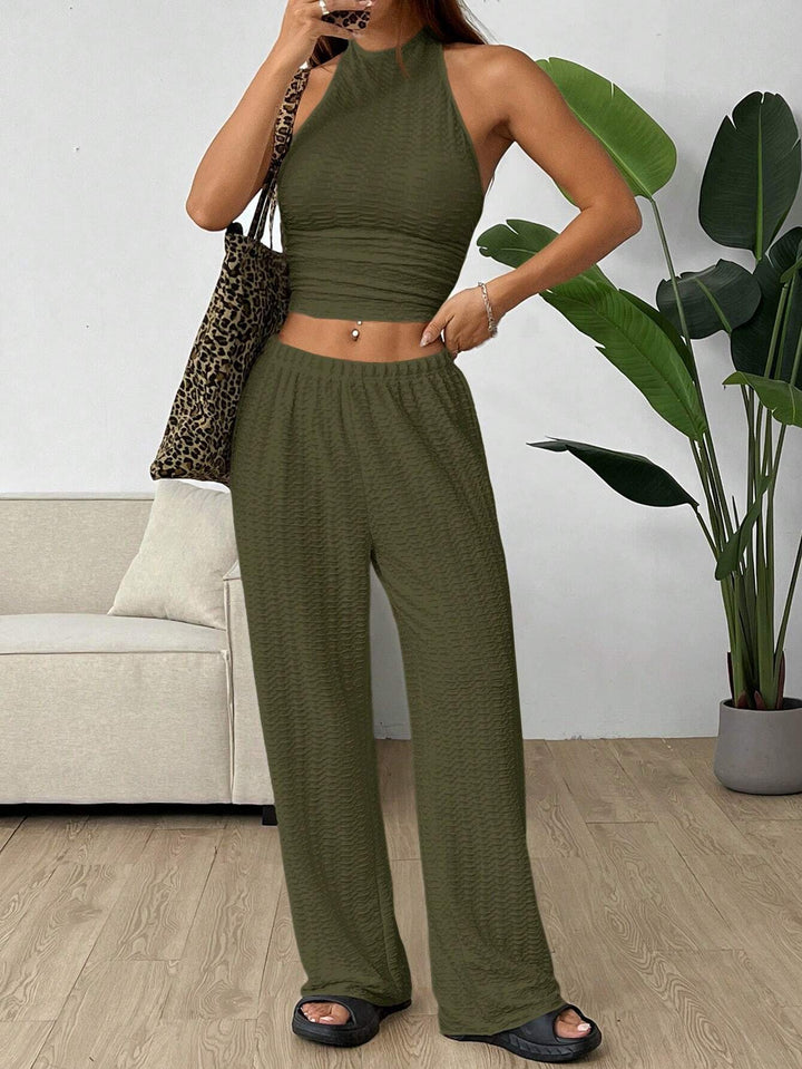 Shein Curve szett, zöld