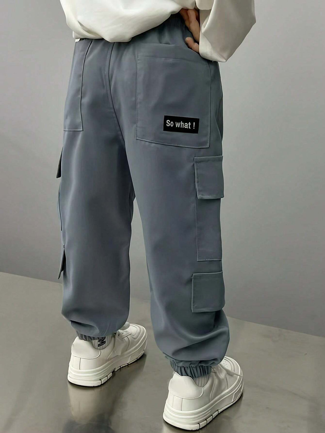 Pantaloni SHEIN, gri