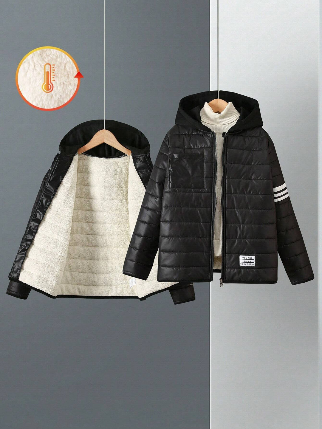 SHEIN dzseki, fekete