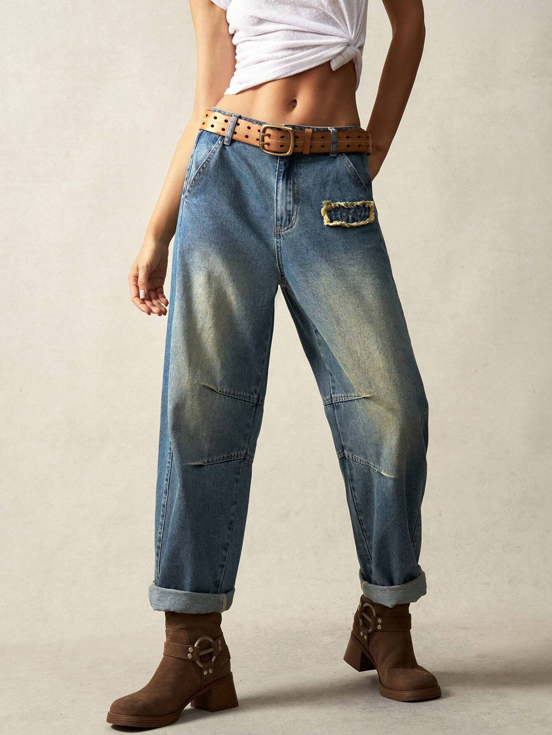 Jeans SHEIN, albastru
