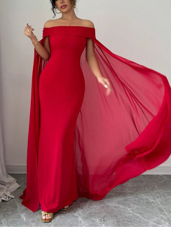 SHEIN Maxi Dress, Red