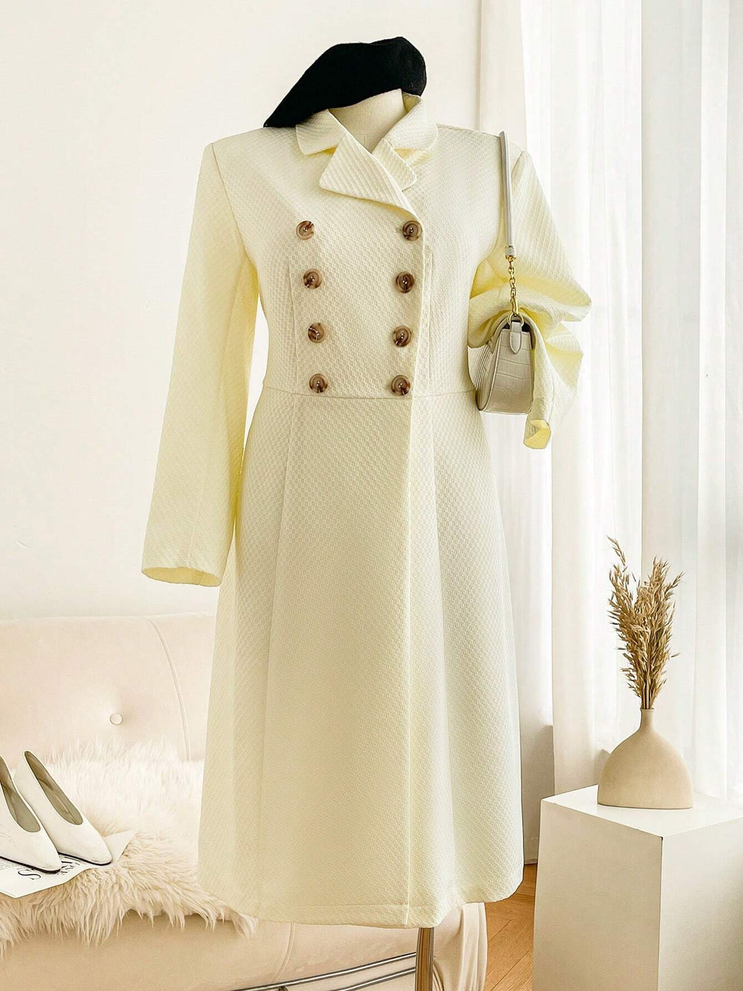 Trench SHEIN, galben