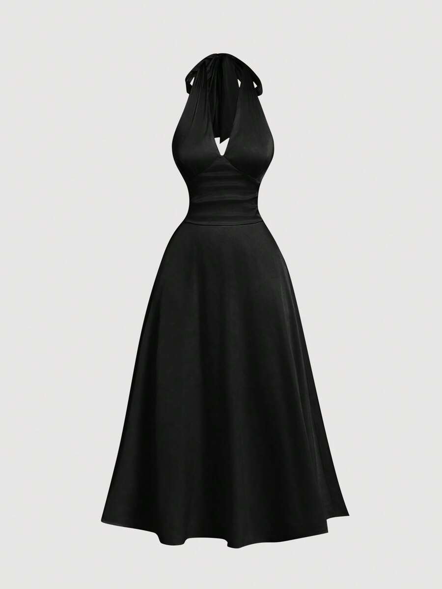 Rochie midi SHEIN, negru