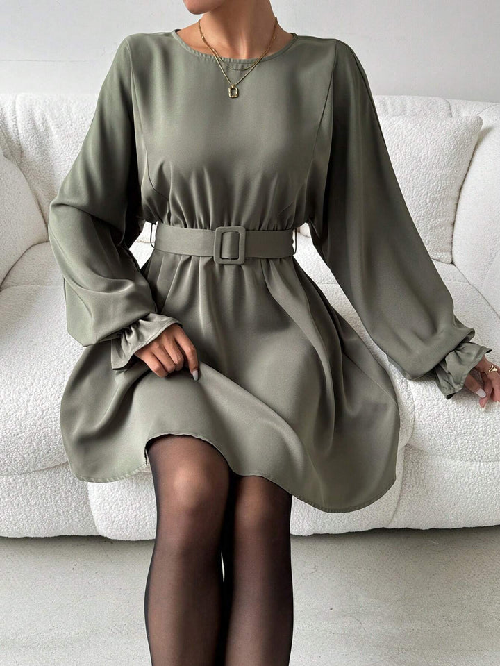 Rochie mini SHEIN, verde