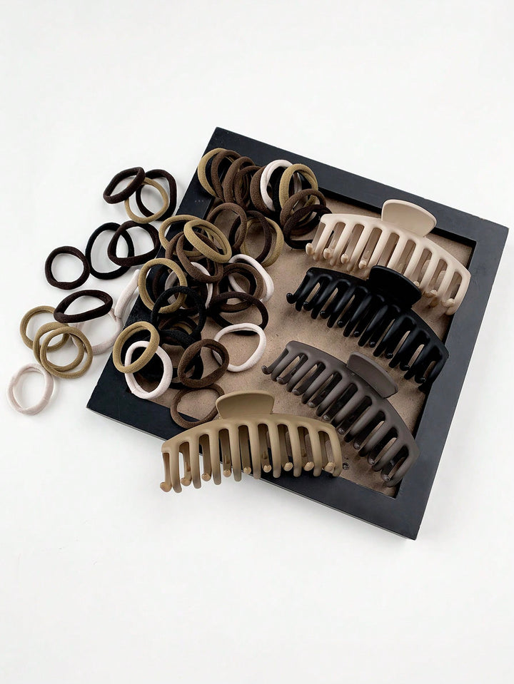 Set accesorii de păr SHEIN, mix culori