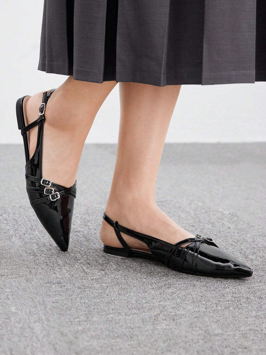 Pantofi SHEIN, negru