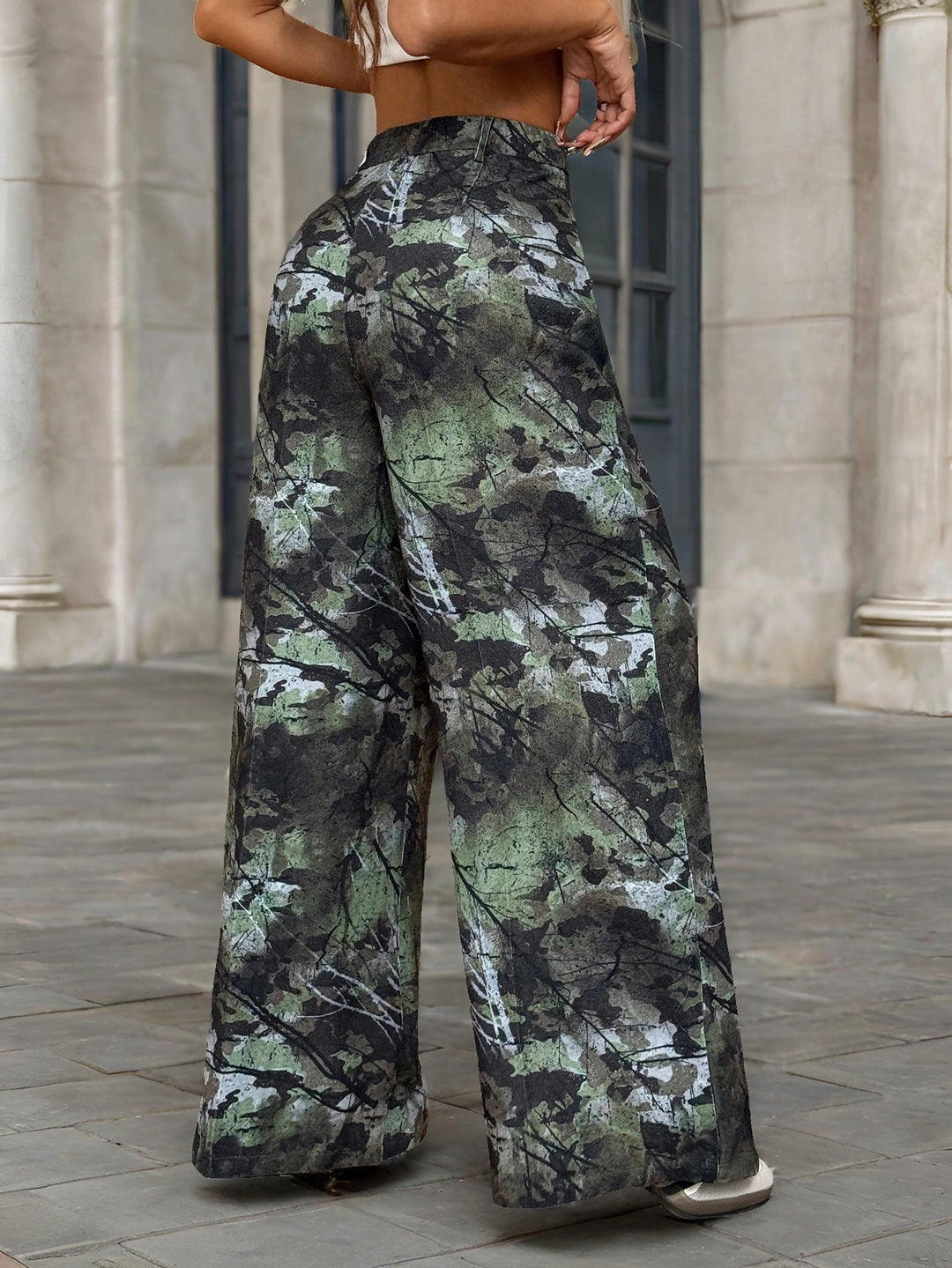 Pantaloni SHEIN, kaki