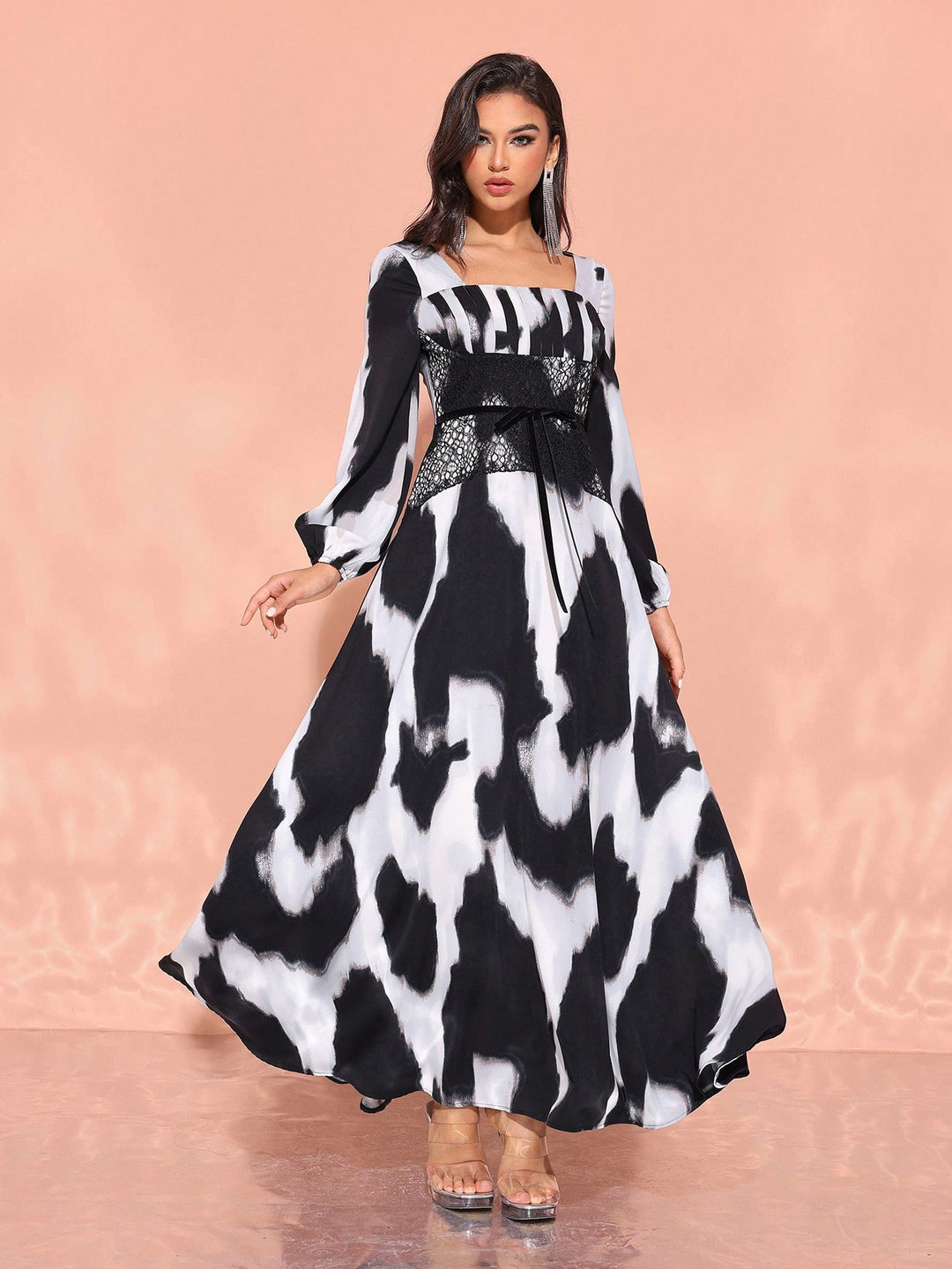 Rochie maxi SHEIN, negru