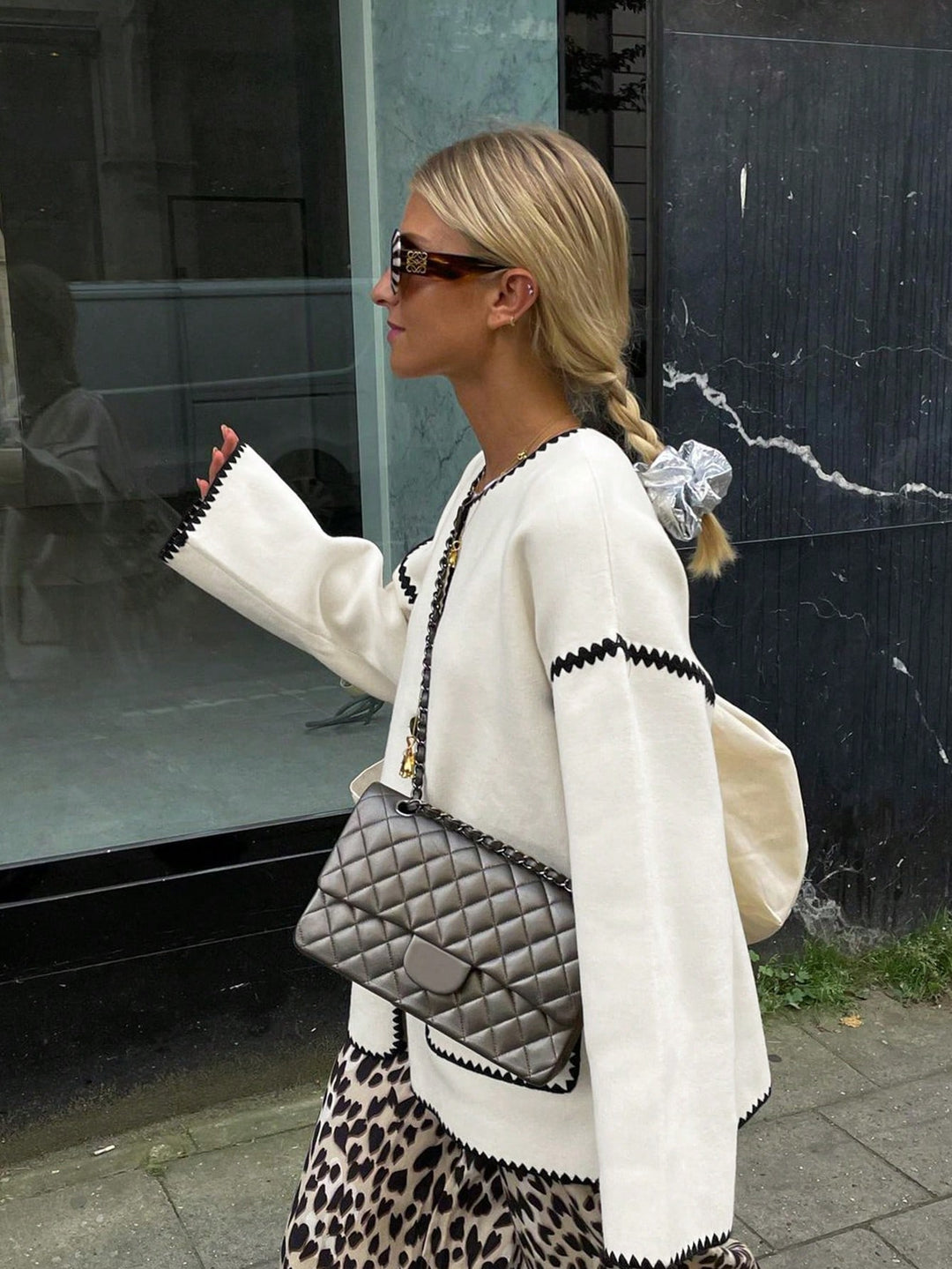 Cardigan SHEIN, negru