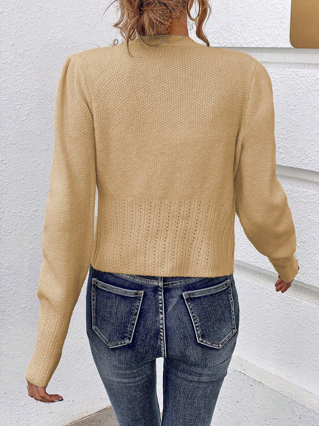 Cardigan SHEIN, kaki