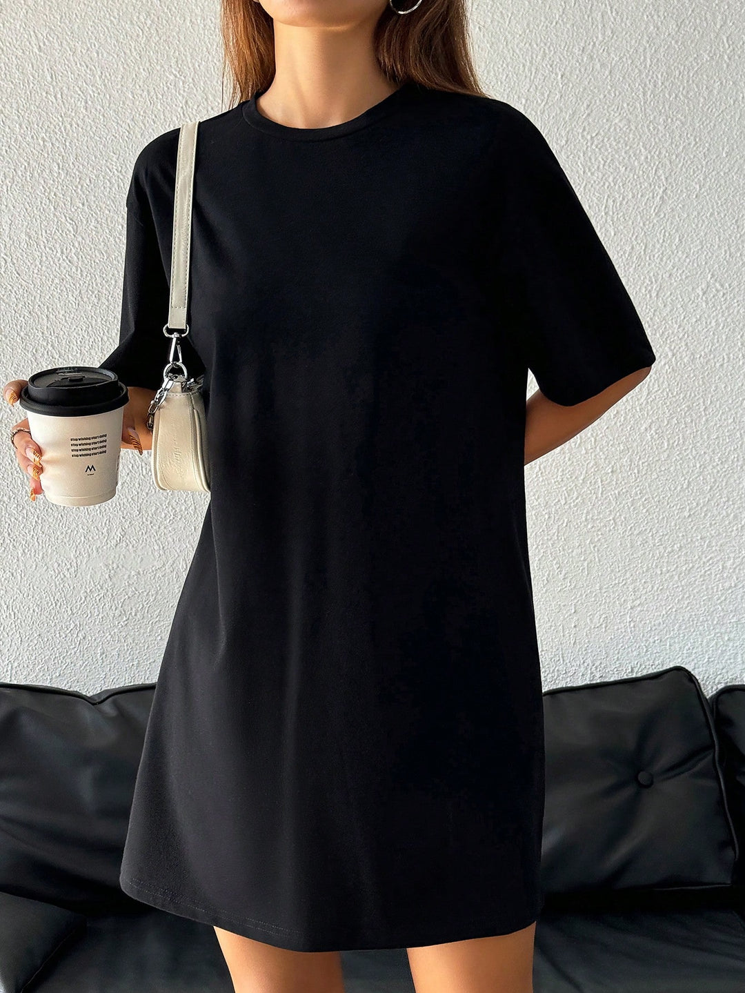 Rochie scurtă SHEIN, negru