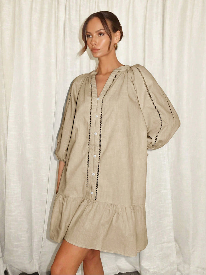 SHEIN khaki miniruha