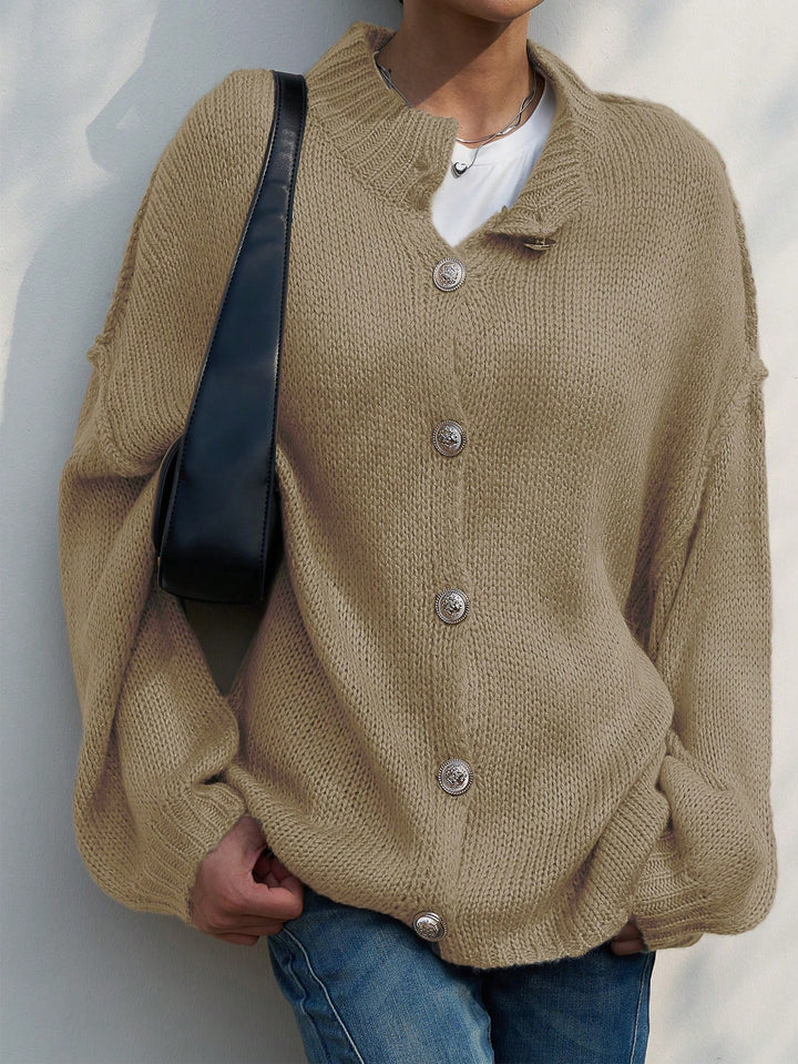 Kardigán SHEIN, khaki