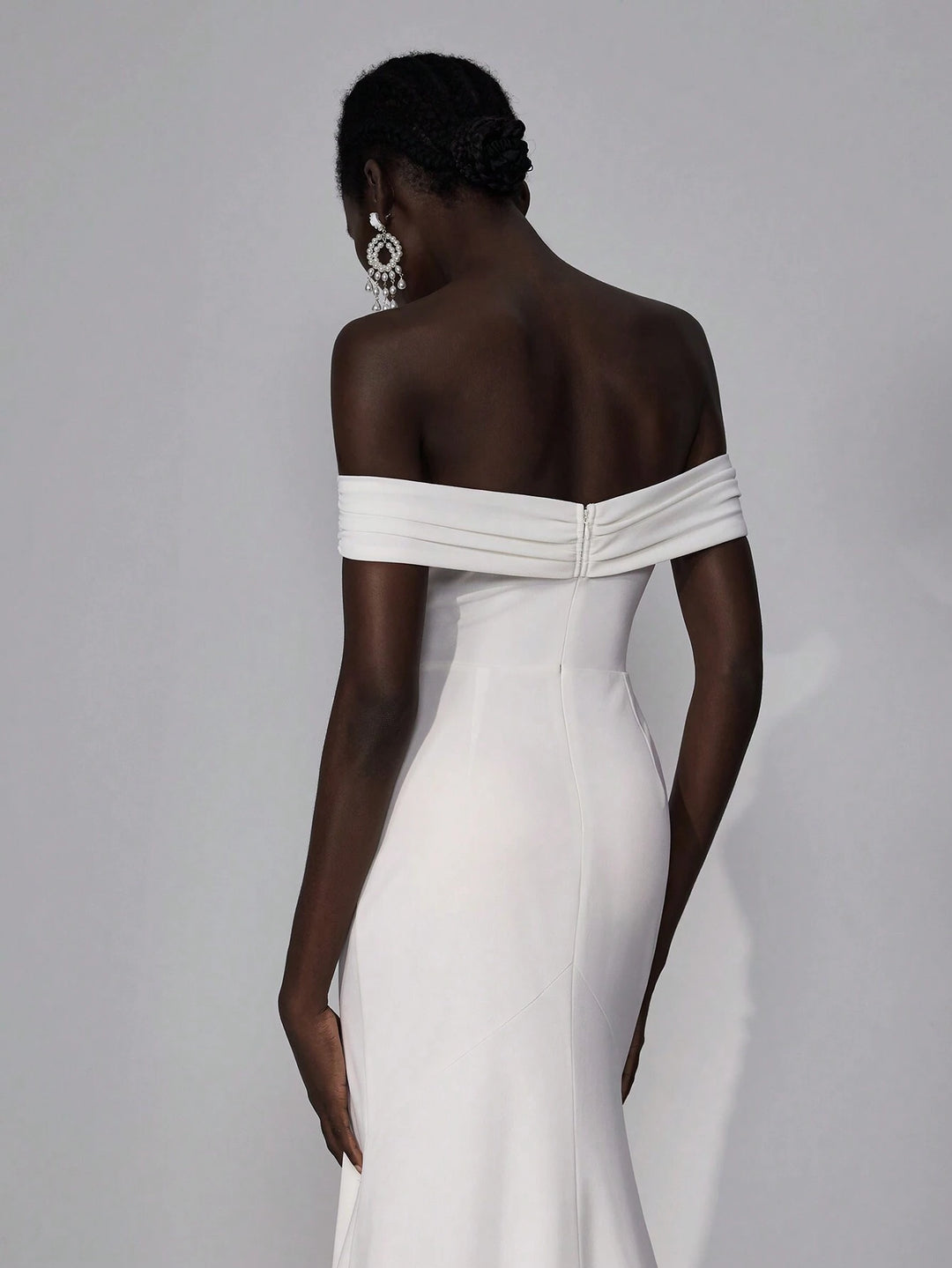 Rochie de ocazie și bridal SHEIN, alb