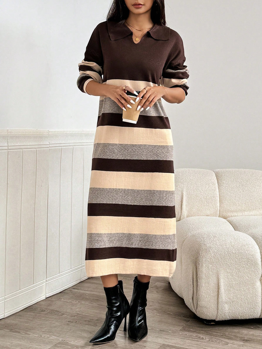 Rochie SHEIN, mix culori