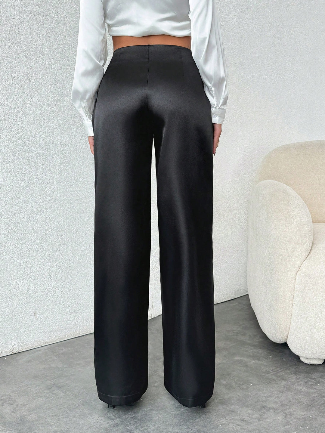 Pantaloni SHEIN, negru