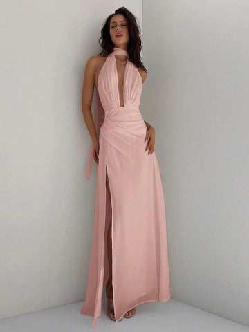 Rochie de ocazie SHEIN, roz